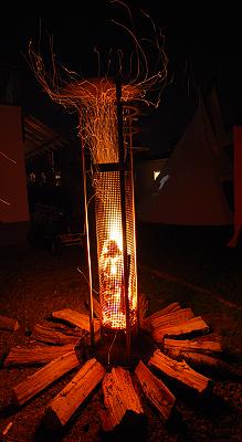 schwedenfeuer Stahl Xl on fire